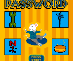 Password Screen - Stuart Little: The Journey Home
