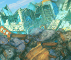East City (Destroyed) - Dragon Ball Z: Attack of the Saiyans