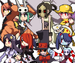 SG Sprites Lineup - SkullgirlS (Prototypes)