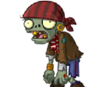 Pirate Zombie - Plants vs. Zombies 2