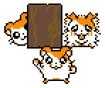 Grit-T, Panic-Q, Shashaa - Hamtaro: Ham-Hams Unite