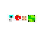 Foods and Powerups (128x128) - Super Pac-Man (J2ME / BREW, Americas)