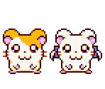 Spiffie Ham-Chat (Ham-Ham Heart Break Style) - Hamtaro Customs