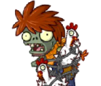 Chicken Wrangler Zombie - Plants vs. Zombies 2