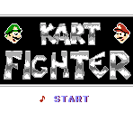 Title Screen & Menus - Kart Fighter (Bootleg)