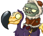 Dodo Rider Zombie - Plants vs. Zombies 2
