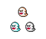 Boo & Stretch - Mario Customs