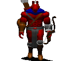 Horse Bowman (Red)