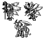 Angemon, MagnaAngemon & Pegasusmon - Digimon Adventure 02: Digital Partner