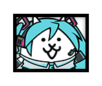 Miku Cat - The Battle Cats