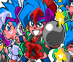 Title Screen - Tengai Makyou: Deden no Kabukiden (JPN)
