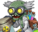 Crazy Scientist Zombie - Plants vs. Zombies 3: Zombie Farm