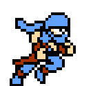 Ryu Hayabusa (Mega Man NES-style) - Ninja Gaiden Customs