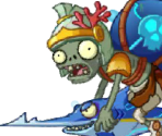 Swordfish Cavalry Zombie - Plants vs. Zombies 2