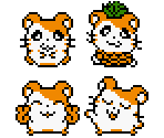Lalalala, Noworrie, Tran-Q (Ham-Hams Unite Style) - Hamtaro Customs