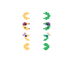 Pac-Man, Ms. Pac-Man, and Jr. Pac-Man - Pac-Man 80 (TIC-80)