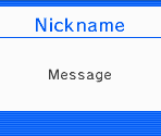 Nickname and Message Boxes - System BIOS (DSi)