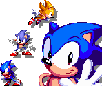 Sonic (Sonic 1 Style - Restyled) - Sonic the Hedgehog Customs