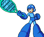 Title Screen - Rockman Tennis
