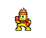 Fire Man - Rockman Panic Fire