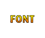 Font - Taz: Wanted