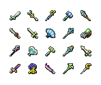 Item Icons - Ogre Battle 64: Person of Lordly Caliber