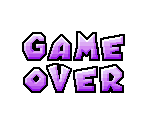 Game Over Screen - Super Mario 64 DS