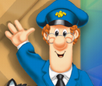 Logos, Title Screen & Menu Background - Postman Pat