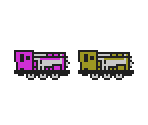 Splatter and Dodge (GBC-Style) - Thomas The Tank Engine Customs