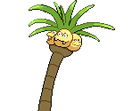 #0103 Exeggutor (Alolan, Gen 4-Style) - Pokémon Generation 1 Customs