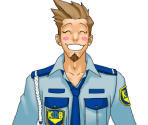 Larry Butz (KB Security Guard) - Phoenix Wright: Ace Attorney Trilogy