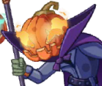 Pumpkin Caster Zombie