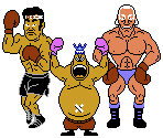 Piston Honda, King Hippo and Super Macho Man (Revised) - Punch-Out!! Customs