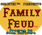 Title Screen - Family Feud (USA)