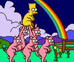 Pig Bart Ending - Virtual Bart