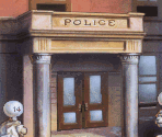 Police Station - Laura Bow in: The Dagger of Amon Ra