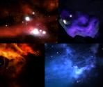 Static Level Backgrounds - Asteroids Hyper 64