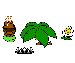 Supporting Plants (NES-style) - Plants vs. Zombies Customs