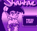 Title Screen (Prototype) - Shantae