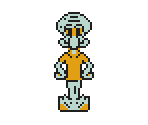 Squidward (NES-Style) - SpongeBob SquarePants Customs