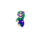 Luigi (NES-SMB1 + Rotate + Modern) - Mario Customs