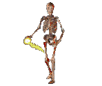 Fire Skeleton