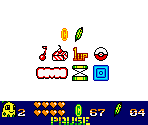 Items and HUD - Pocket Monsters Crystal (Bootleg)