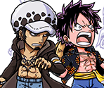 #4475 - Luffy & Law - Miraculous Worst Generation - One Piece: Treasure Cruise