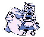 Letty Whiterock (Pokémon R/G/B Style) - Touhou Customs