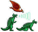 Anguirus & Rodan (Godzilla Monster of Monsters-Style, Expanded) - Godzilla Customs