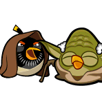 Obi-Wan Kenobi & Yoda - Angry Birds Star Wars