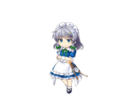 0009. Sakuya Izayoi (L1) - Touhou LostWord