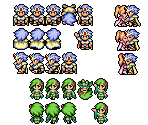 Overworld Sprites (Party)