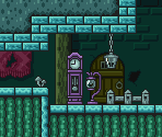 Ghost House Tileset + Background (SMB1 SNES-Style) - Mario Customs